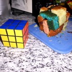 Rubik Kuchen - die Erste