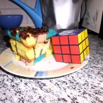 Rubik Kuchen - die Fertigstellung