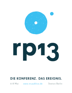 Logo re:publica 2013