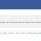 Facebook - Konto derzeit nicht verfügbar